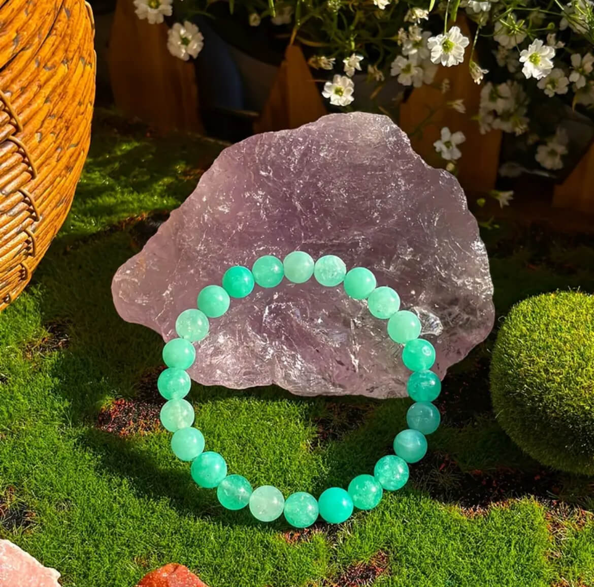 ๐โจ Amazonite Bracelet โ Stone of Harmony and Cosmic Flow โจ๐