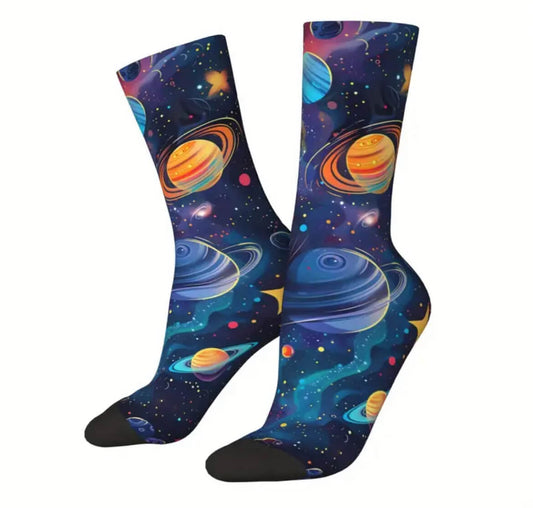 🚀 Cosmic Explorer Socks