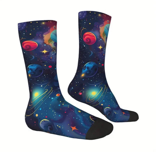 🚀 Cosmic Explorer Socks