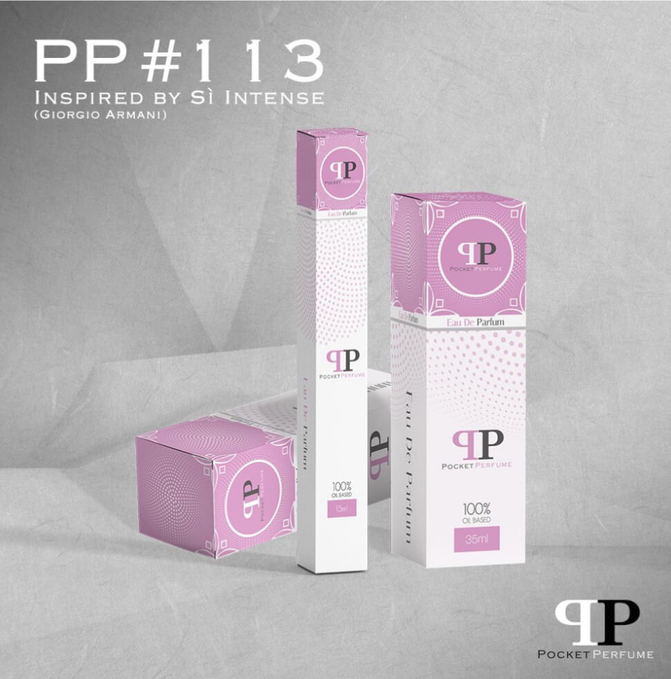 🌹 Pocket Perfume #113 – Inspired by Sì Intense Giorgio Armani
