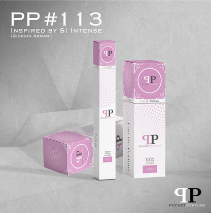 🌹 Pocket Perfume #113 – Inspired by Sì Intense Giorgio Armani