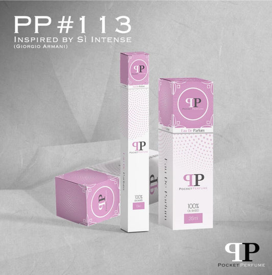 🌹 Pocket Perfume #113 – Inspired by Sì Intense Giorgio Armani