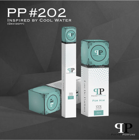 🌊 Pocket Perfume #202 – Inspired by Cool Water Davidoff