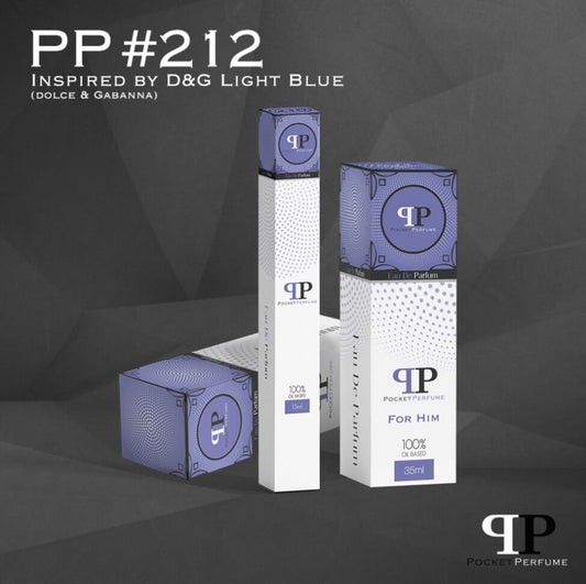 🌊 Pocket Perfume #212 – Inspired by Light Blue Dolce & Gabbana