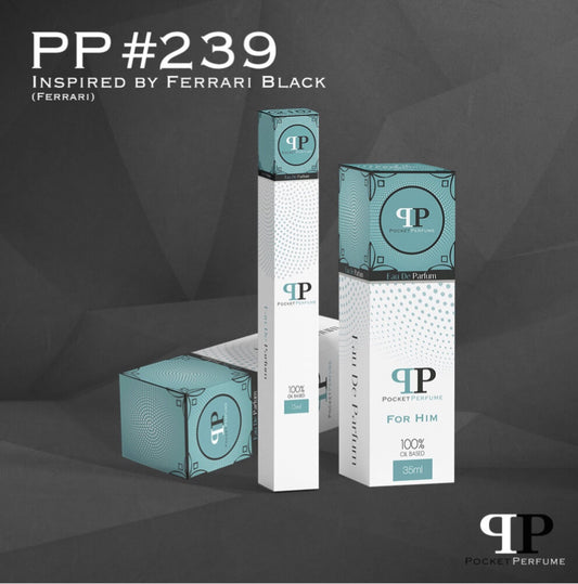 🏎️ Pocket Perfume #239 – Inspired by Ferrari Black
