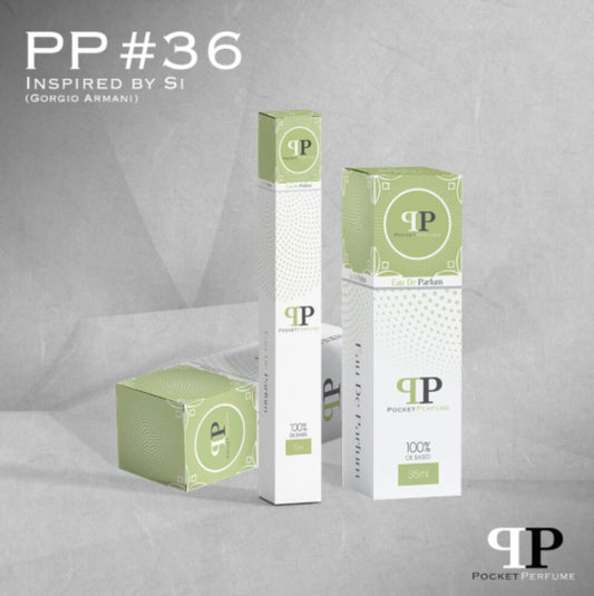 🌿 Pocket Perfume #36 – Inspired by Sí Giorgio Armani