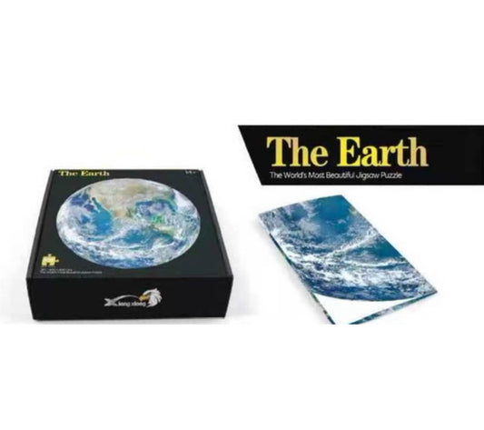 🌍 The Earth Round Puzzle – Our Perfectly Balanced Home in the Cosmos