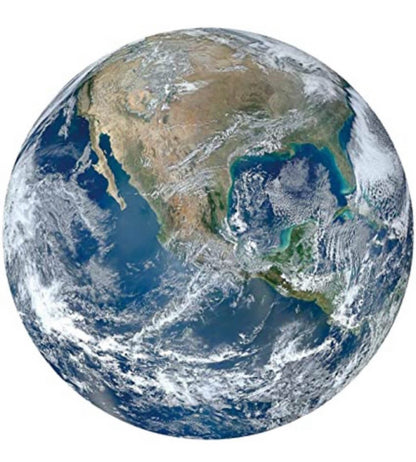 🌍 The Earth Round Puzzle – Our Perfectly Balanced Home in the Cosmos