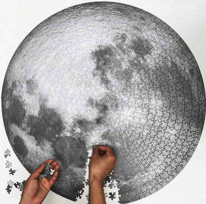 🌌 The Moon Round Puzzle – Piece Together Earth’s Celestial Companion 🌙✨