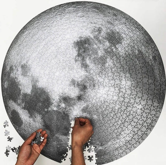 🌌 The Moon Round Puzzle – Piece Together Earth’s Celestial Companion 🌙✨