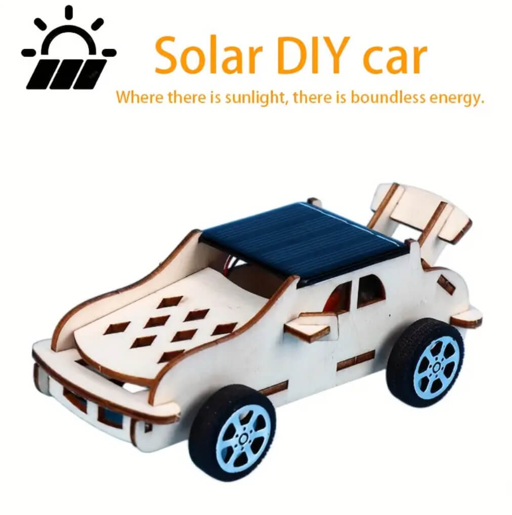 ☀️ Solar DIY Car Kit – Drive the Future of Energy! 🌟