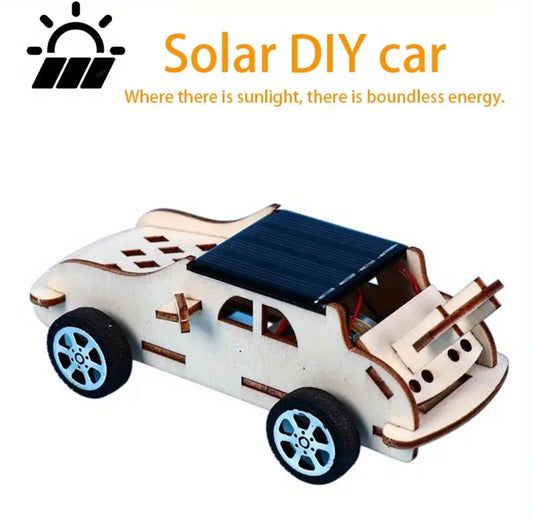 ☀️ Solar DIY Car Kit – Drive the Future of Energy! 🌟